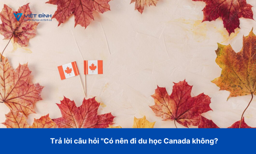 Trả lời câu hỏi "Có nên đi du học Canada không?"