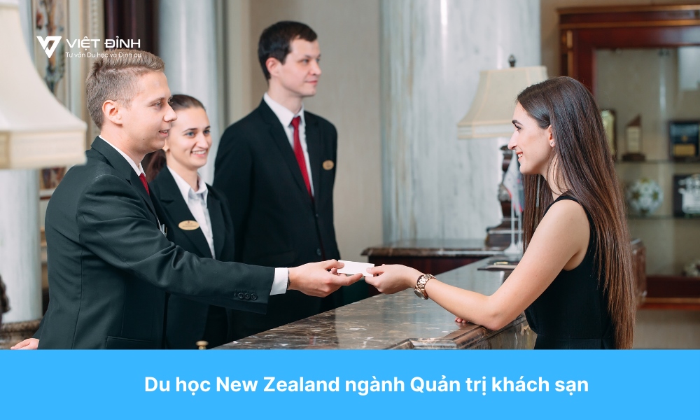 Du học New Zealand ngành Quản trị khách sạn