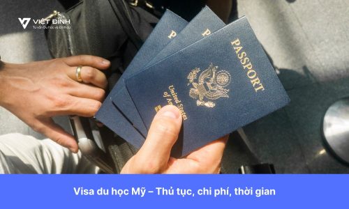 Visa du học Mỹ – Thủ tục, chi phí, thời gian