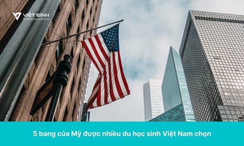 5 bang của Mỹ được nhiều du học sinh Việt Nam chọn