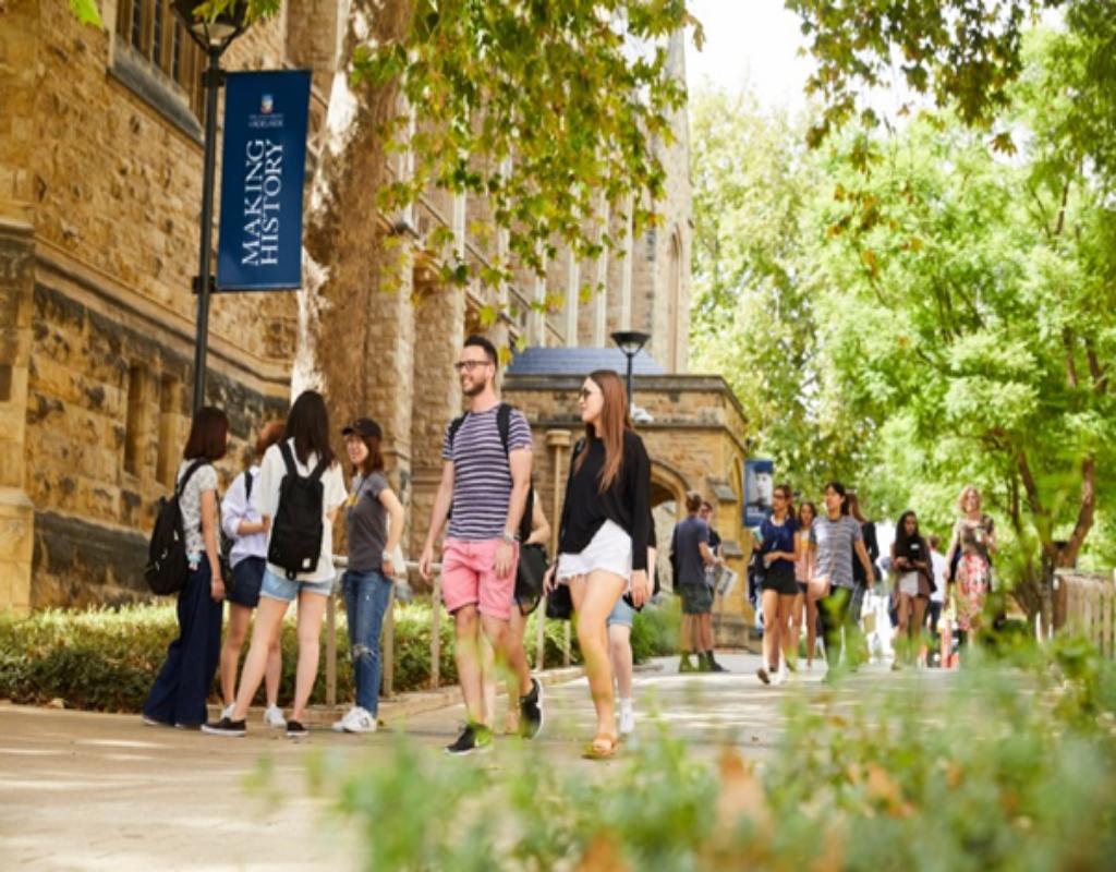 Học phí với đào tạo tại Đại học Adelaide: $33,500 - $41,000/năm