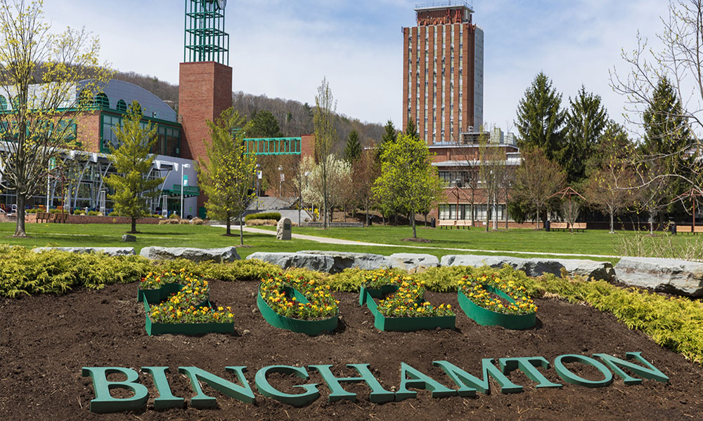 Binghamton University nằm ở vị trí đắc địa tại nước Mỹ