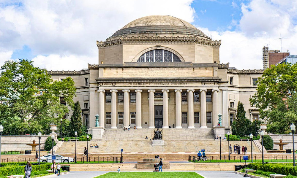 Columbia University nằm ở vị trí đẹp của thành phố New York