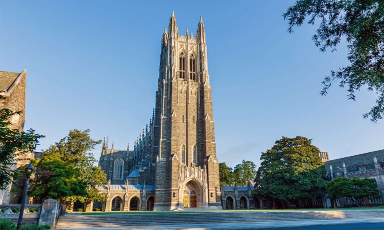 Duke University được nằm ở vị trí rất đắc địa trên nước Mỹ