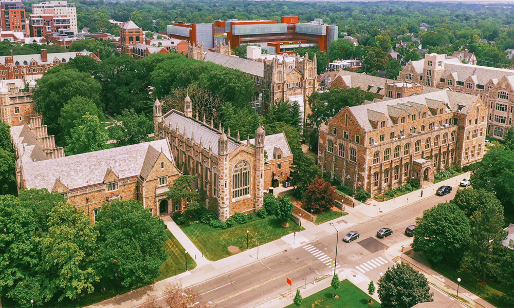 University of Michigan nằm ở vị trí đắc địa của Hoa Kỳ