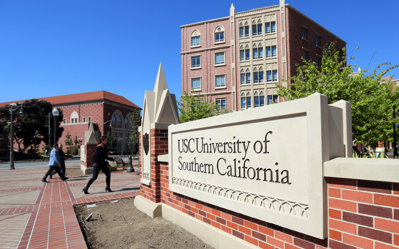 Vị trí của University of Southern California