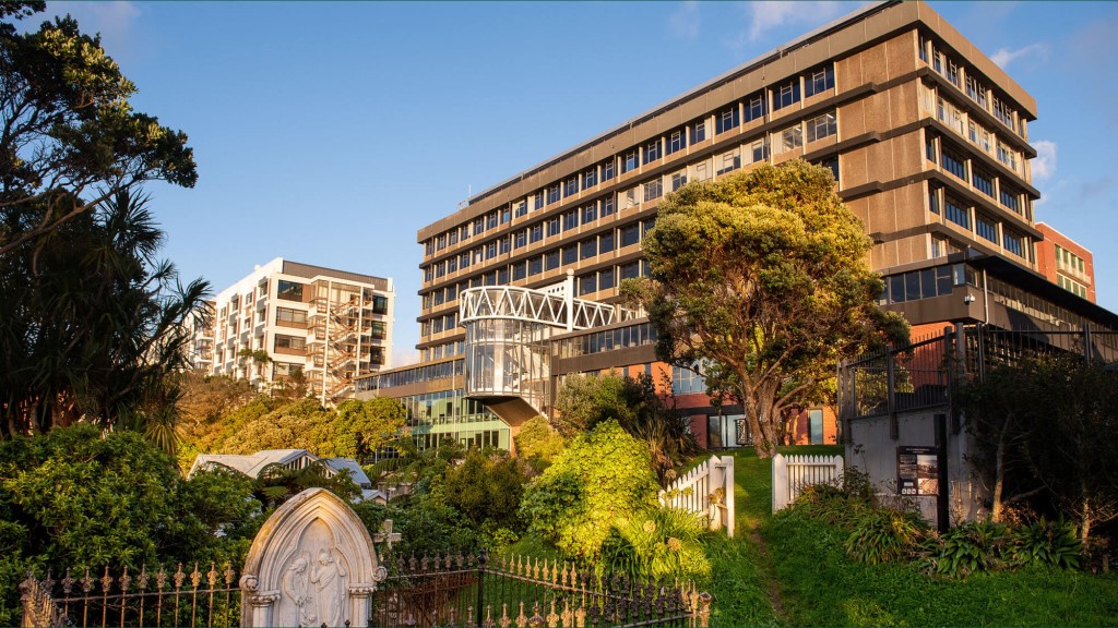 Vị trí của Victoria University of Wellington